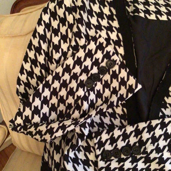 2xHP💝Black and White Houndstooth Jacket - Picture 7 of 10